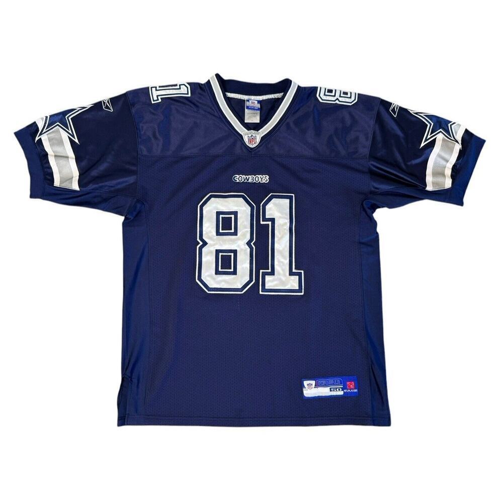 Authentic RBK Terrell Owens 81 Game Issued Dallas Cowboys NFL PLAYERS Jersey 50